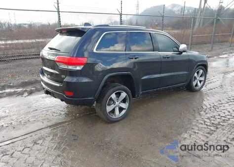 2016 Jeep Grand Cherokee Overland z USA, uszkodzony, nr VIN 1C4RJFCG0GC365285